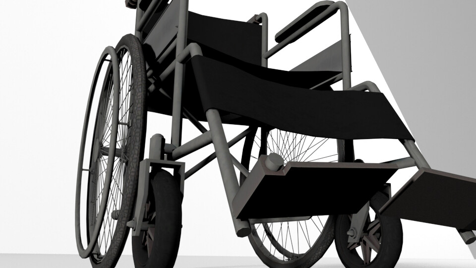 ArtStation - Wheelchair | Game Assets