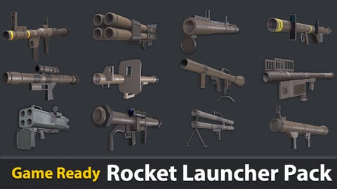 Rocket Launcher Pack Game Ready