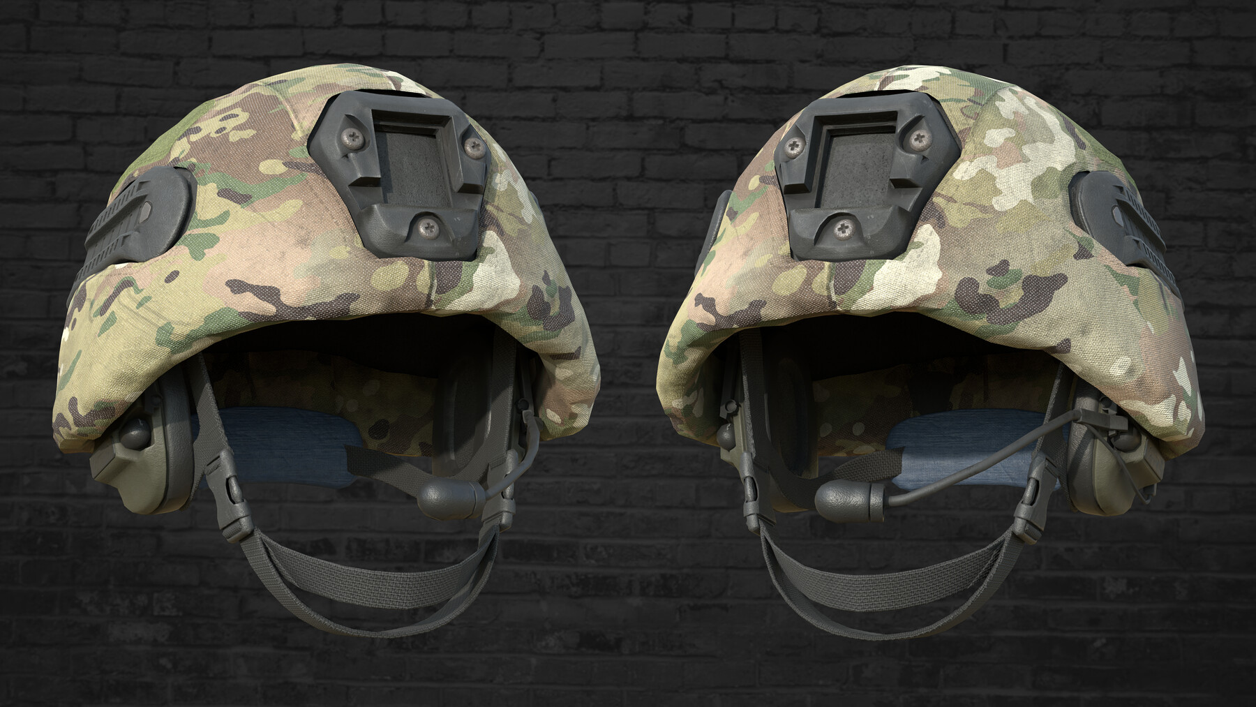 ArtStation - MILITARY Game Ready Kiver RSP Russian Helmet Low-poly 3D ...