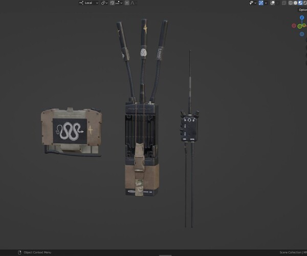 ArtStation MILITARY GameReady Persistent Systems MPU5 Wave Relay