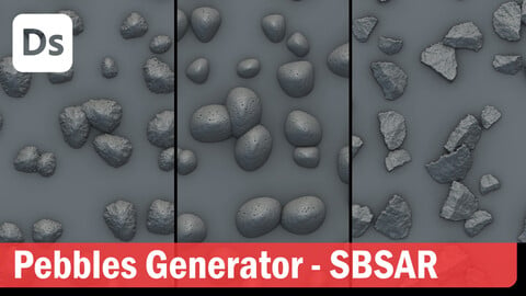 Pebbles Generator - Substance Designer