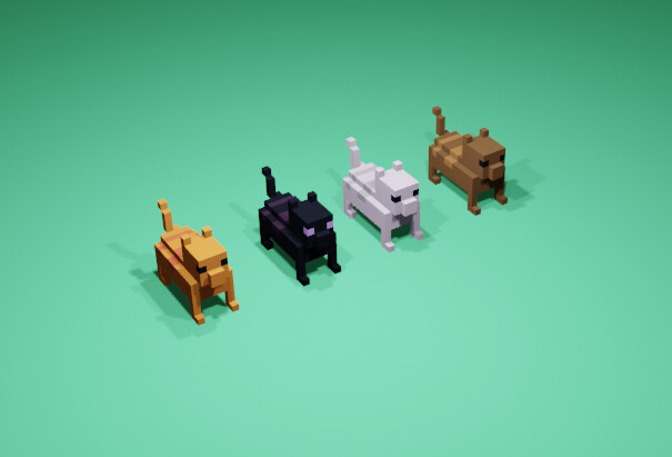 ArtStation - Cubic Cats | Resources