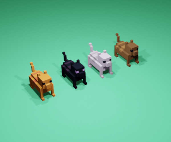 ArtStation - Cubic Cats | Resources