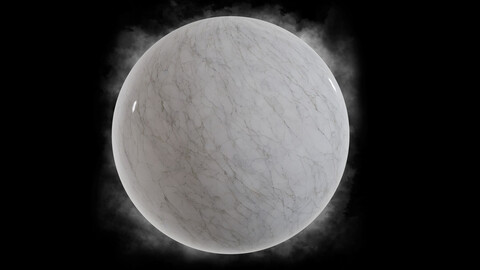 White Marble PBR texture