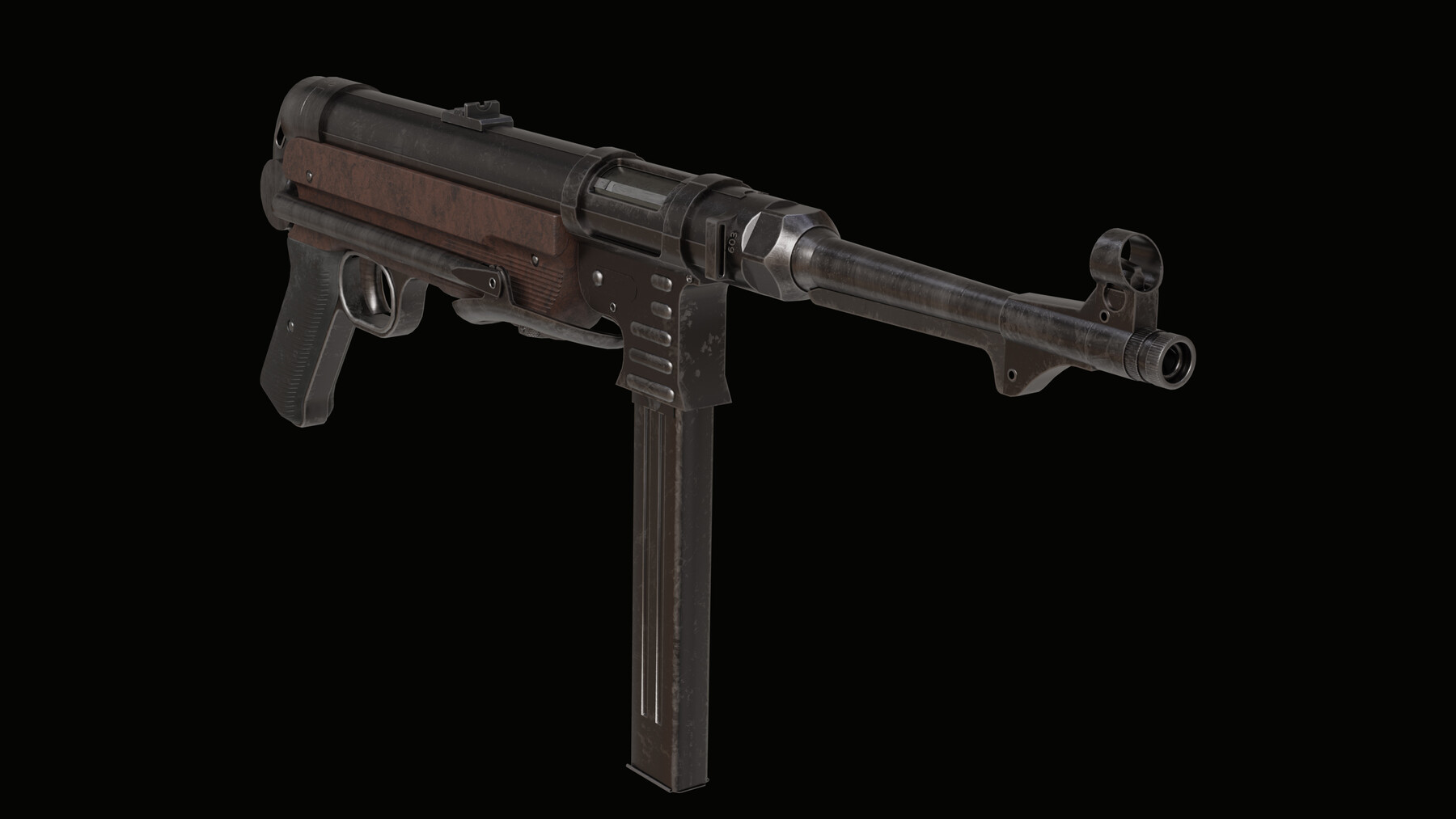 ArtStation - MP40 (Maschinenpistole 40) | Resources