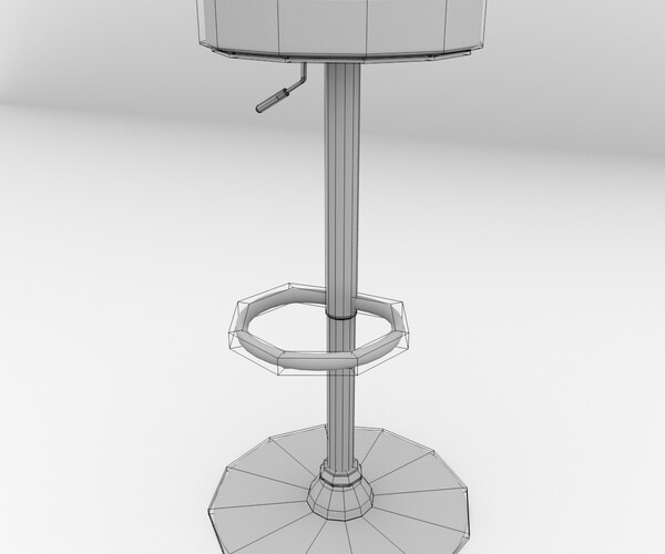 ArtStation Bar Stool Game Assets