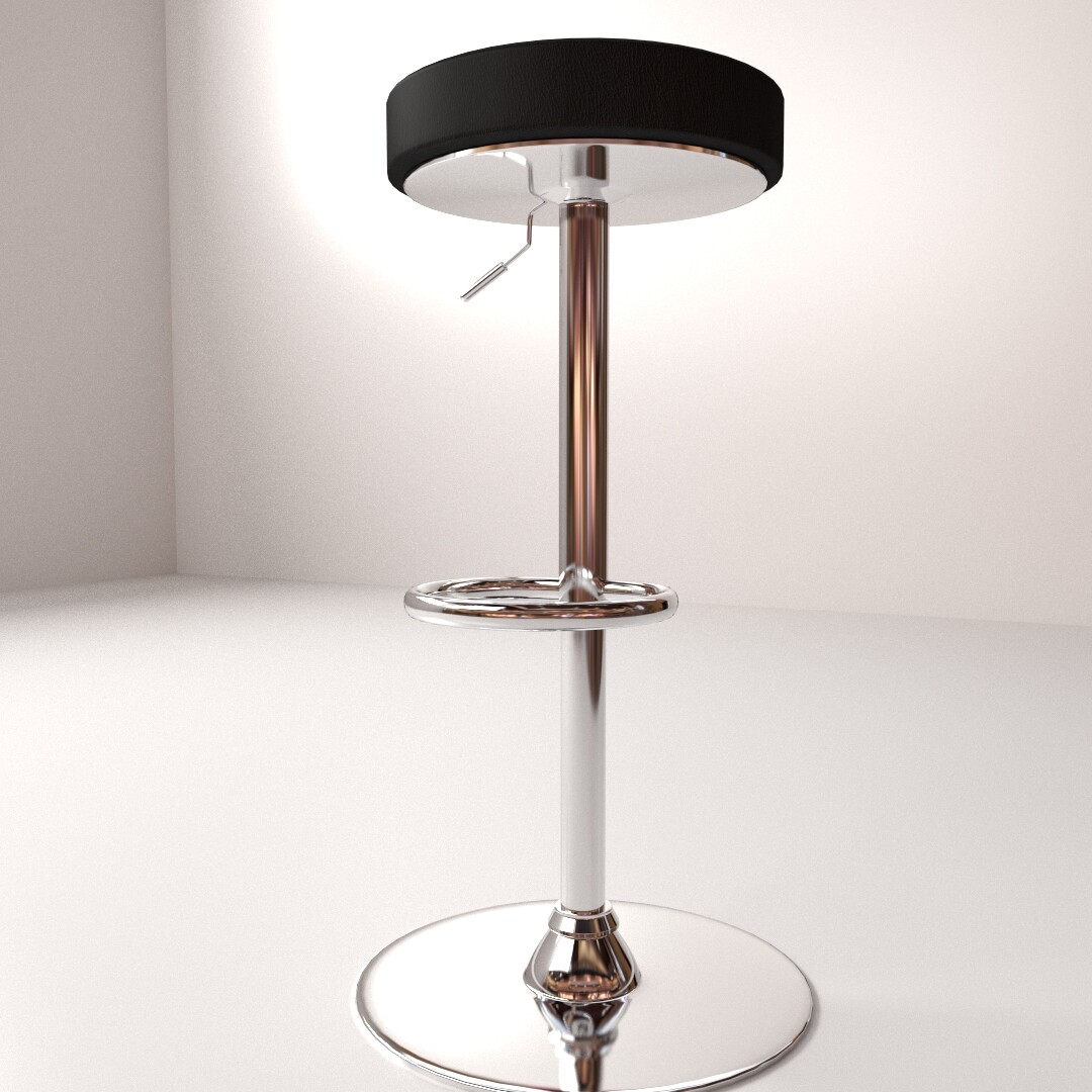 ArtStation Bar Stool Game Assets