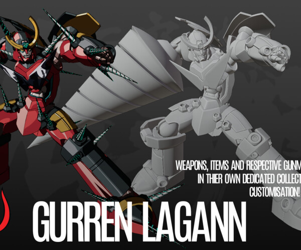 ArtStation - Super Tengen Toppa Gurren Lagann - Fan Art