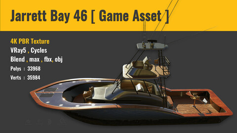 Jarrett Bay 46 (Game Asset)
