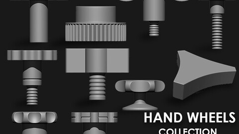 Hand Wheels Collection Imm Brush Pack (10 in one)