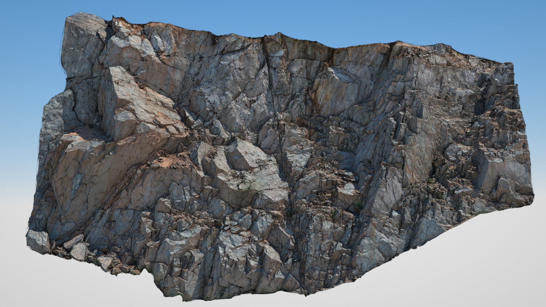 Small Rocks With Sharp Edges Stock Photo