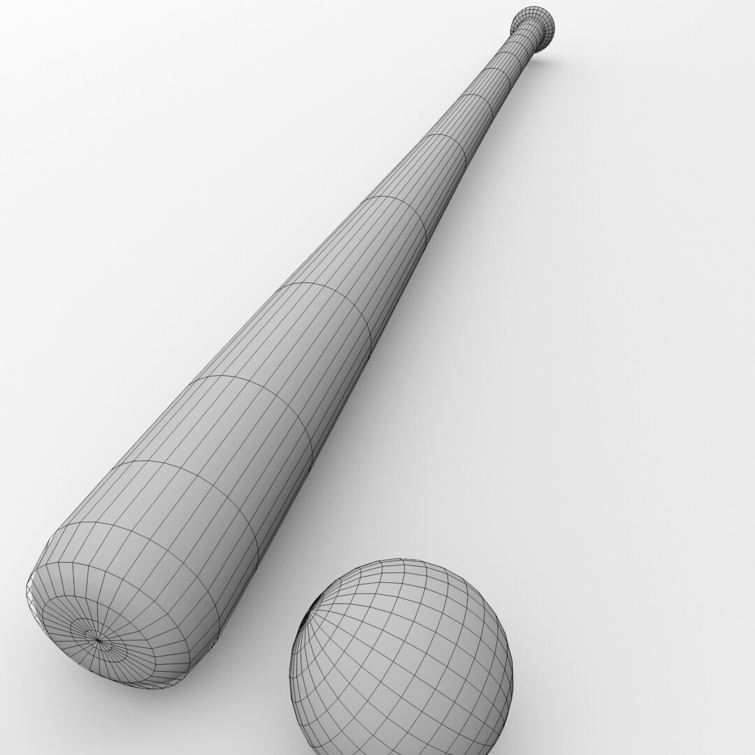 ArtStation Baseball Bat Game Assets