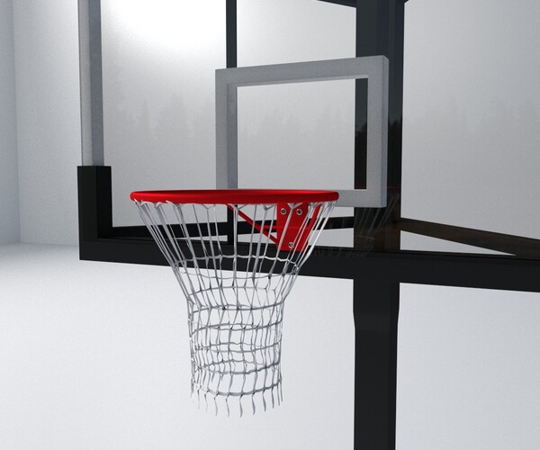 ArtStation Basketball Backboard Game Assets