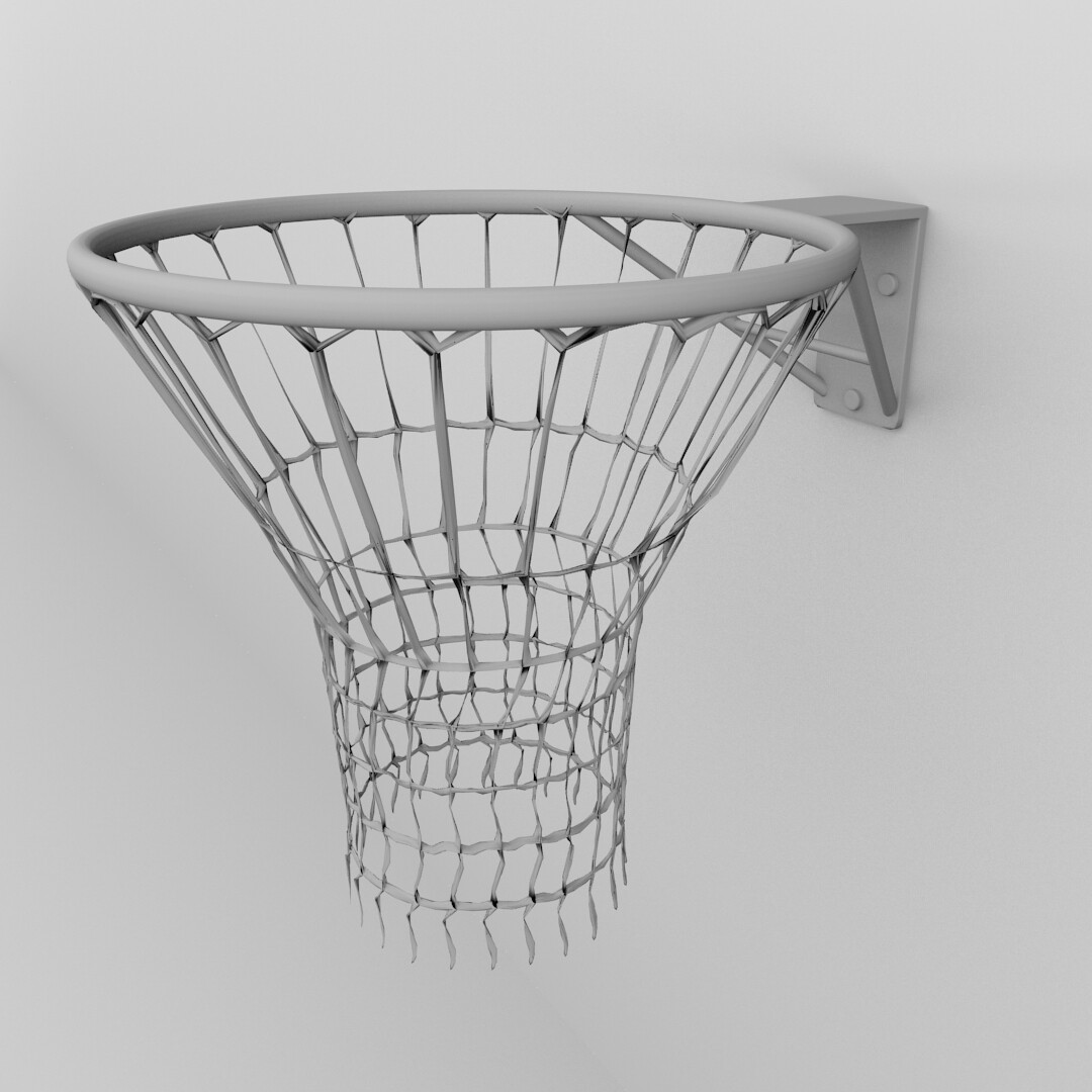ArtStation Basketball Hoop Game Assets