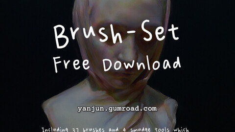 [ Free Download ] YanjunChengArtBrush-Set 2021