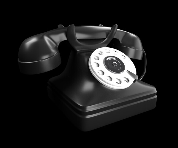 ArtStation - Telephone | Game Assets