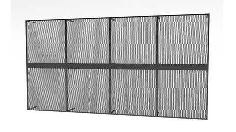 metal mesh model