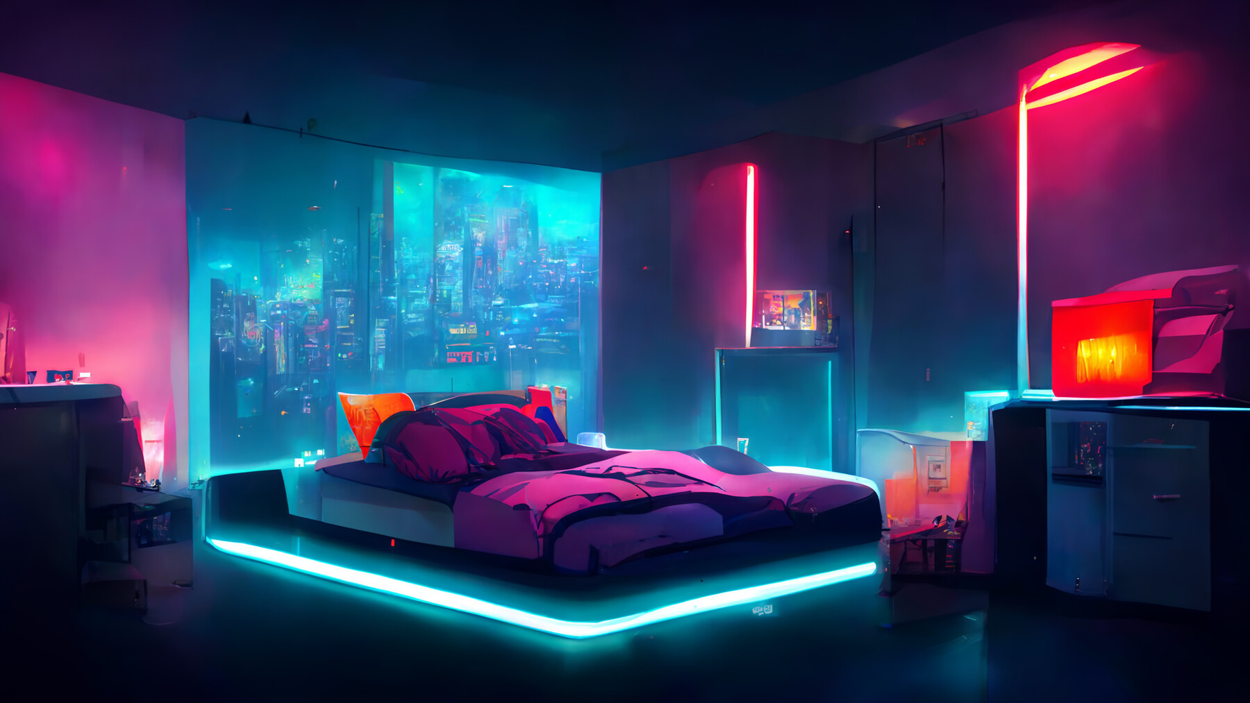 ArtStation - Electronic wallpaper. (Has high quality) | Artworks