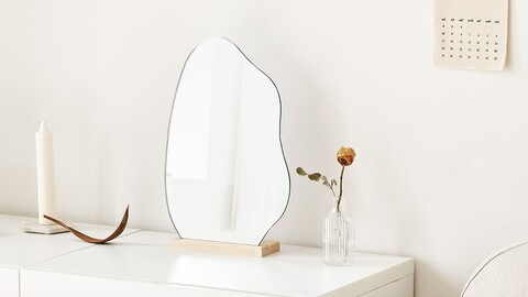 Pond Wave Deco Mirror