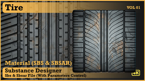 Tire (3 Pattern) - SBS & SBsar - VOL 01