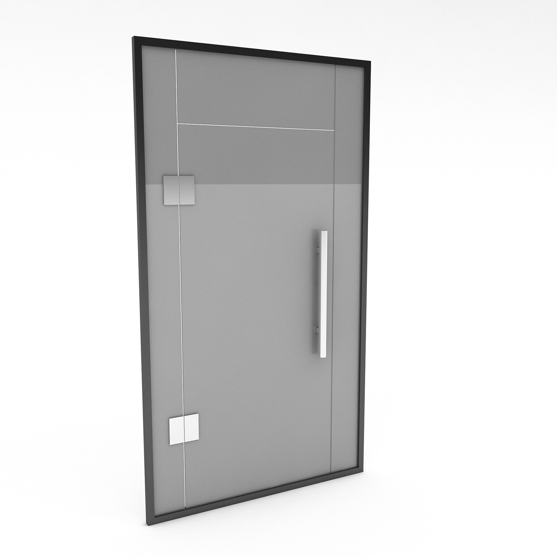 ArtStation office glass door 02 model Resources