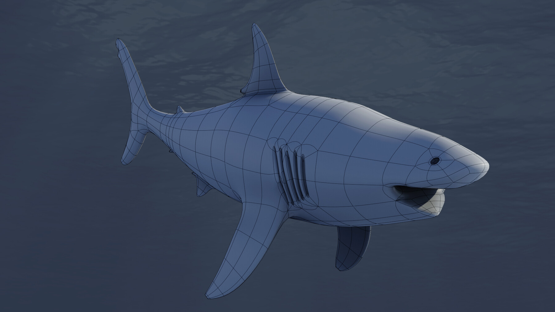 Blend Swap  Shark Model and Rig