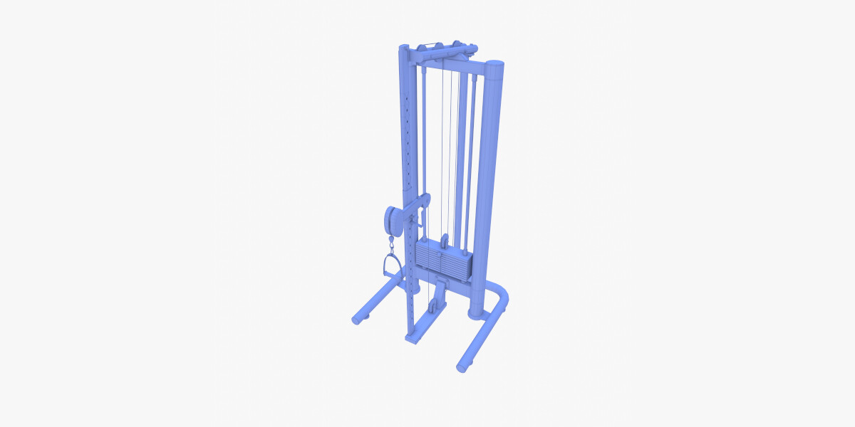 ArtStation - High low pulley | Game Assets