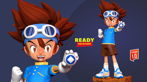 Taichi Yagami - Digimon Fanart