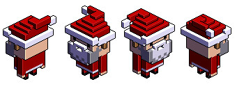 ArtStation - Santa Claus voxel art | Game Assets