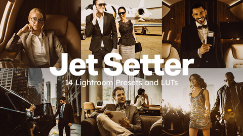 14 Jet Setter Lightroom Presets and LUTs