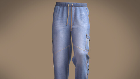 Denim Wash Pant