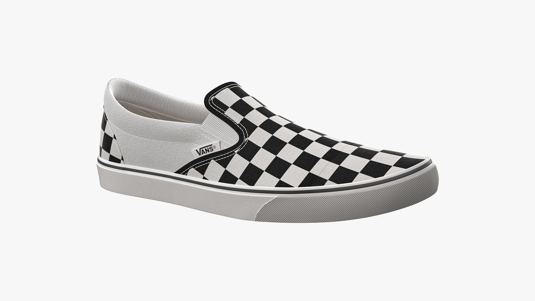 ArtStation - Vans Classic Slip-On Checkerboard | Game Assets