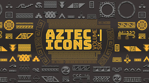 Aztec VECTOR ICONS Volume 6