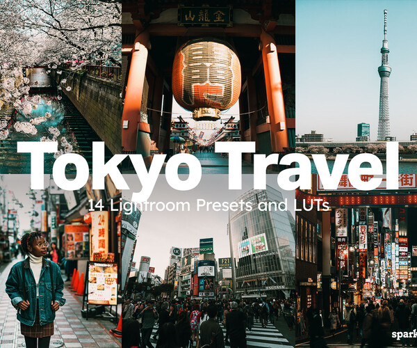 ArtStation - 14 Tokyo Travel Lightroom Presets and LUTs | Resources