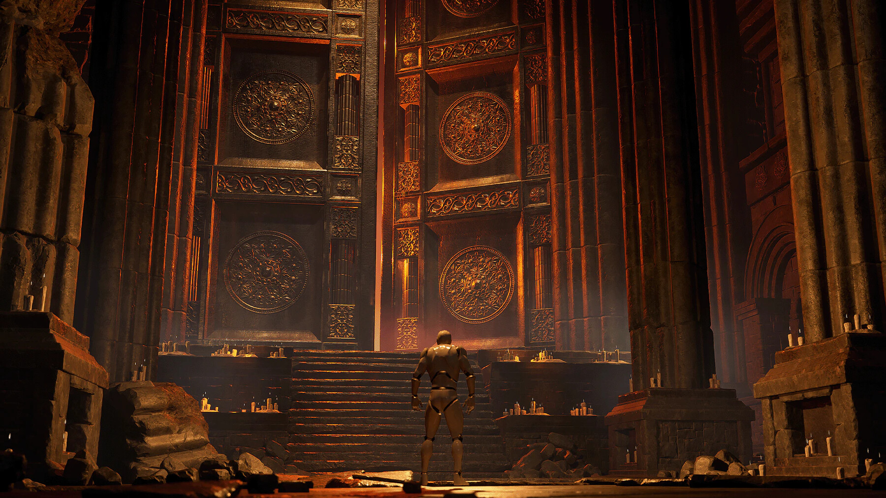 Artstation Door To The Underworld Dungeon Entrance Dungeon Kit