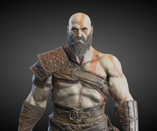 ArtStation - God of War - Blender Modeling - Full process videos ...