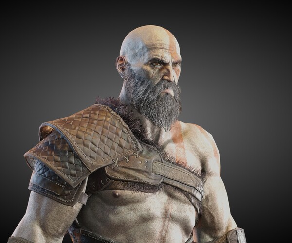 ArtStation - God of War - Blender Modeling - Full process videos ...