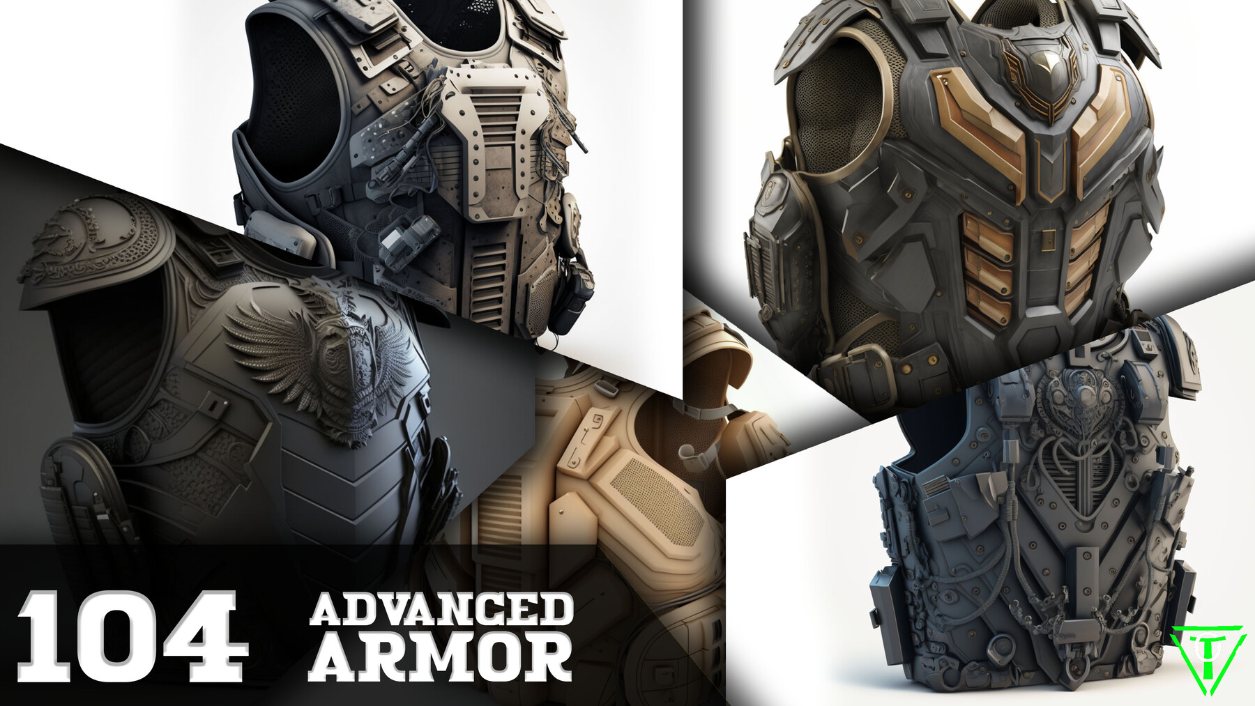 ArtStation - 104 Advanced Armor (4K Resolution) | Artworks