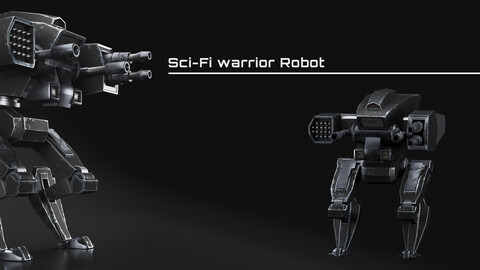 Sci-Fi Military Robot