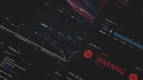 Futuristic UI HUD Pack