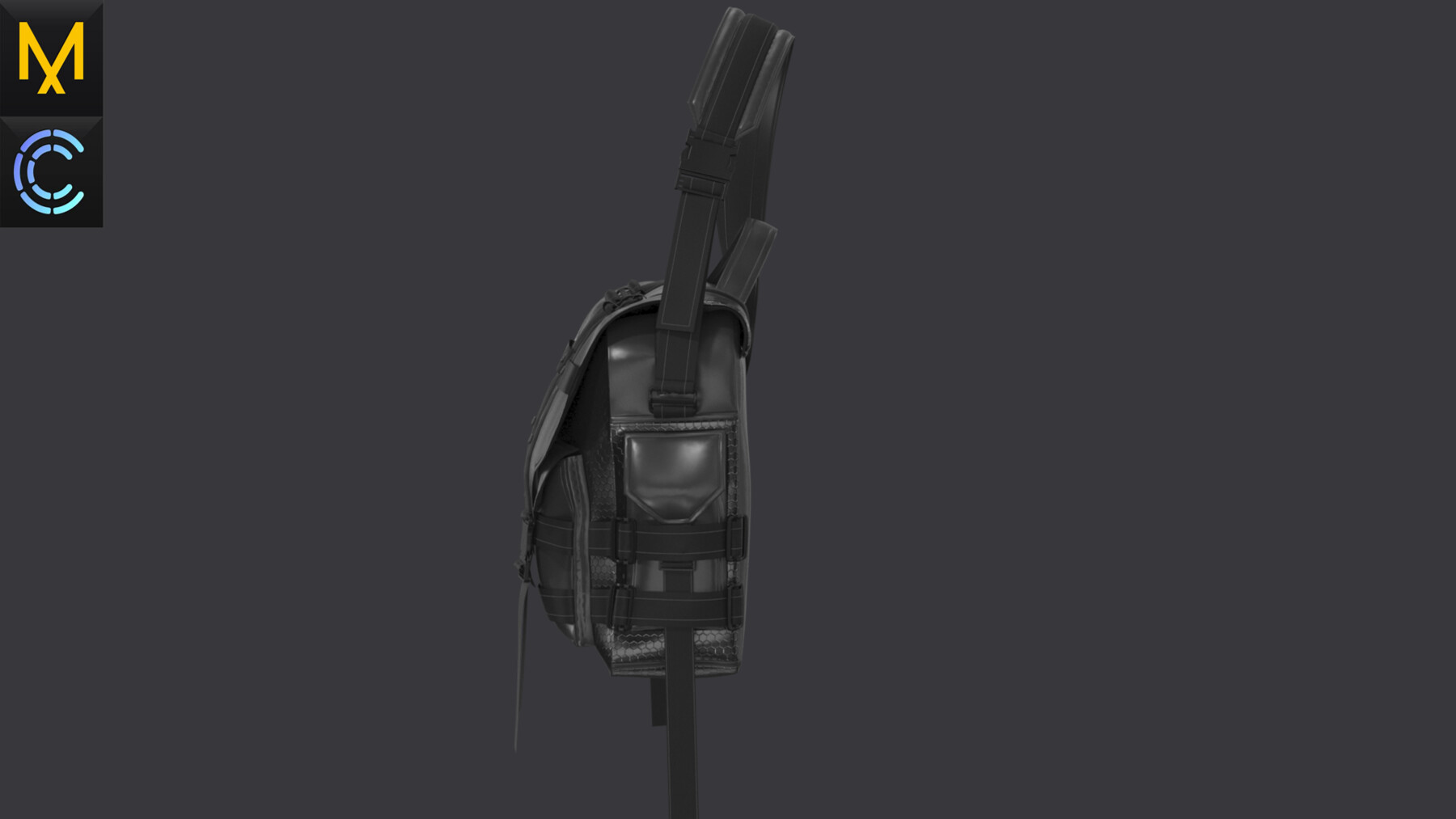 ArtStation - Louis Vuitton BackPack OBJ mtl FBX ZPRJ