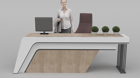 Reception Desk - 013