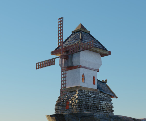 ArtStation - Windmill | Game Assets