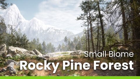 Rocky Pine Forest [Unreal Engine 4 & 5]