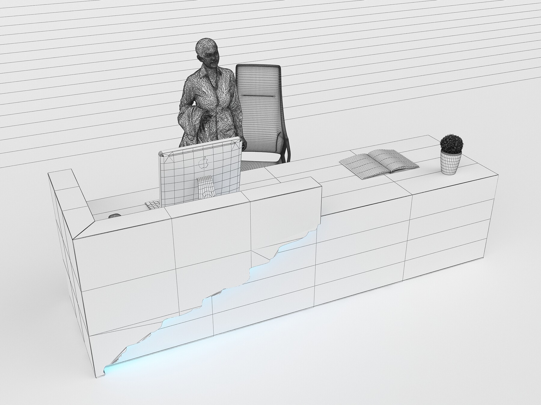 ArtStation Reception Desk 021 Resources