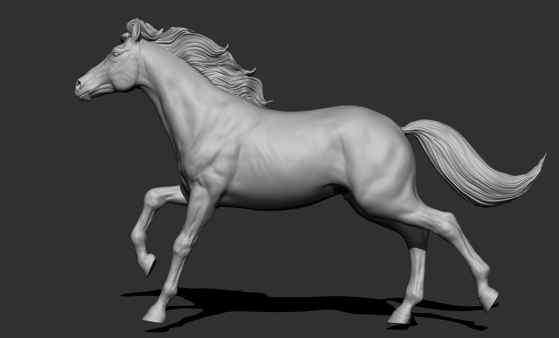 Horse  T-Pose - Buy Royalty Free 3D model by BreathTime (@BreathTime)  [364b8dc]