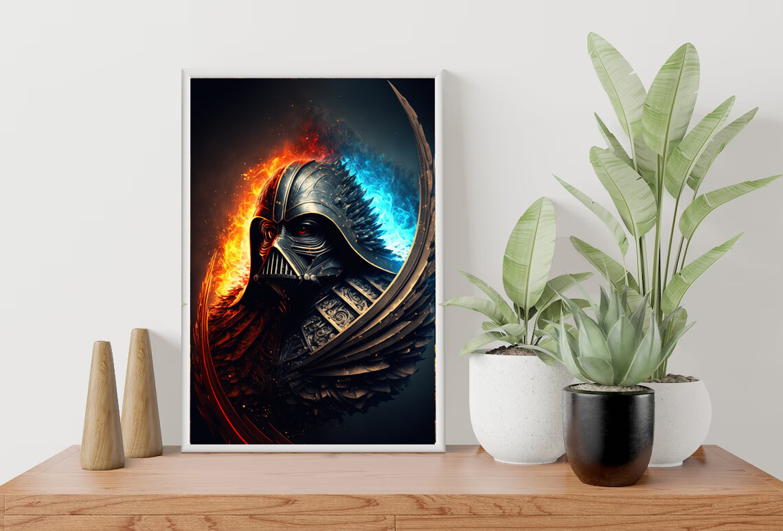 Star wars shop 3d wall art