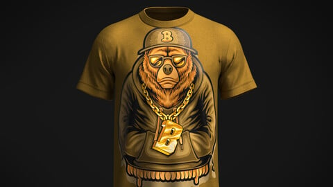 T-Shirt Rapper Bear