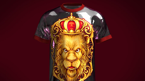 T-Shirt Royal King Lion