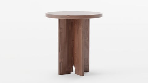 Oslo wooden stool